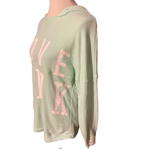 Victoria’s Secret PINK Light Green Hoodie XS-NWOT - Picture 3 of 10